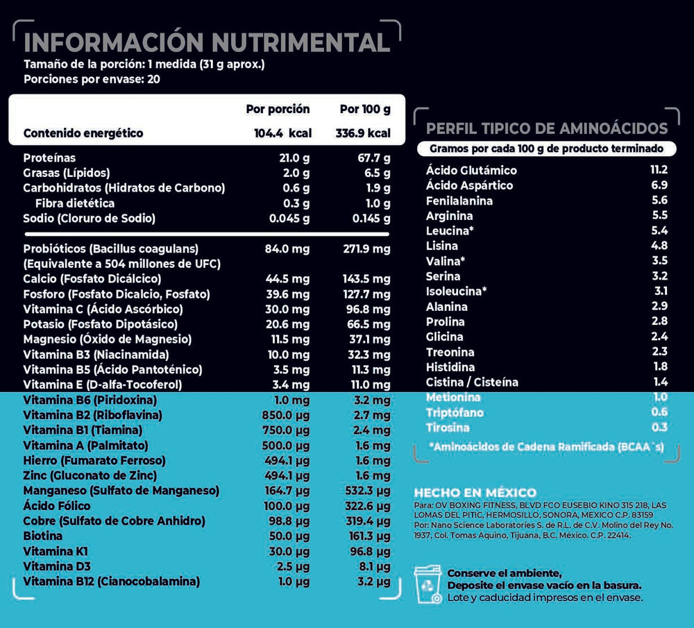 BalanceFuel™ Proteina Vegana