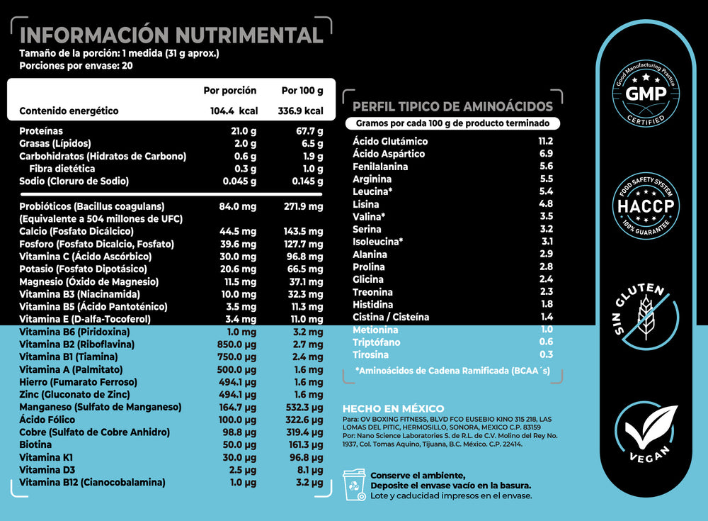 BalanceFuel™ Proteina Vegana