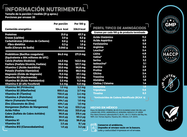 BalanceFuel™ Proteina Vegana